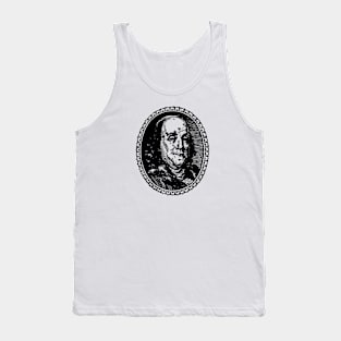 Benjamin Franklin vector illustration Tank Top